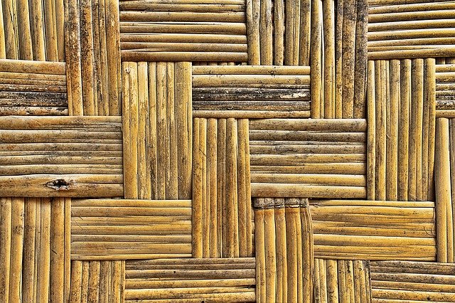 bambusová rohož